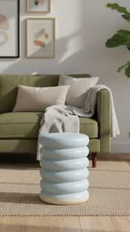 Aesthetic Bubble Cylinder Coffee Table