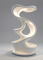 Modern Abstract Plant Stand Sculpture