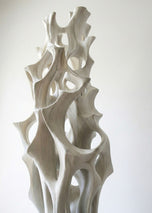 Abstract Movement Series - White