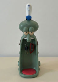 Squidward Keychain Holder Sculpture
