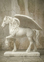 Mythological Pegasus Figure - Decorative Horse Statue