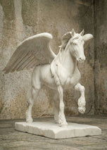 Mythological Pegasus Figure - Decorative Horse Statue