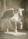 Mythological Pegasus Figure - Decorative Horse Statue