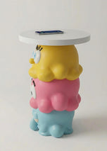 Cartoon Character Side Table - Colorful Design