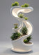 Modern Abstract Plant Stand Sculpture
