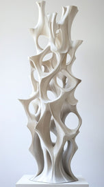 Abstract Movement Series - White