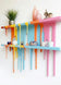 Multicolor Artistic Wall Shelf