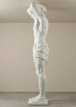 Polygonal Figure - Modern Art Sculpture