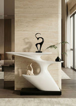 Spiral Form Multi-Storey Exhibition Table